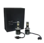 Автомобільні світлодіодні лампи з цоколем H7 двоколірні Білий Жовтий Двох режимні LED лампи в головне світло