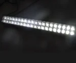 Світлодіодна LED балка панорамна додаткова фара 40 LED 120W C5 Дальне світло вигнута - Зображення 6