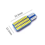 Світлодіодна лампа Т10 W5W 33SMD 3014 із обманкою 400Lm 12V Біла - Зображення 4