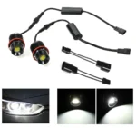 LED маркери для ангельських глазок на BMW E39 E53 E60 E61 E63 E65 E66 E87 525i 530i xi 545i X3 M 80W CREE Білий