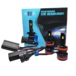 Автомобільні світлодіодні лампи з цоколем H11 модель S11 +300% 100W