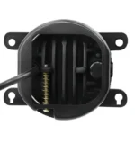 Світлодіодна двокольорова балка протитуманна, додаткова фара Led кругла 90мм 3,5" Білий Жовтий комплект - Зображення 4