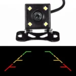 Універсальна автомобільна камера заднього виду з підсвіткою, розміткою, універсальне кріплення - Зображення 4