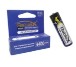 Акумулятор літій-іонний Rablex 18650 3400mAh 3.7V із захистом