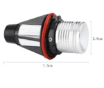 LED маркери для ангельських глазок на BMW E39 e53 e60 e61 e63 e64 e65 e66 e83 e87 e36 10W 1440Lm Білий - Зображення 5