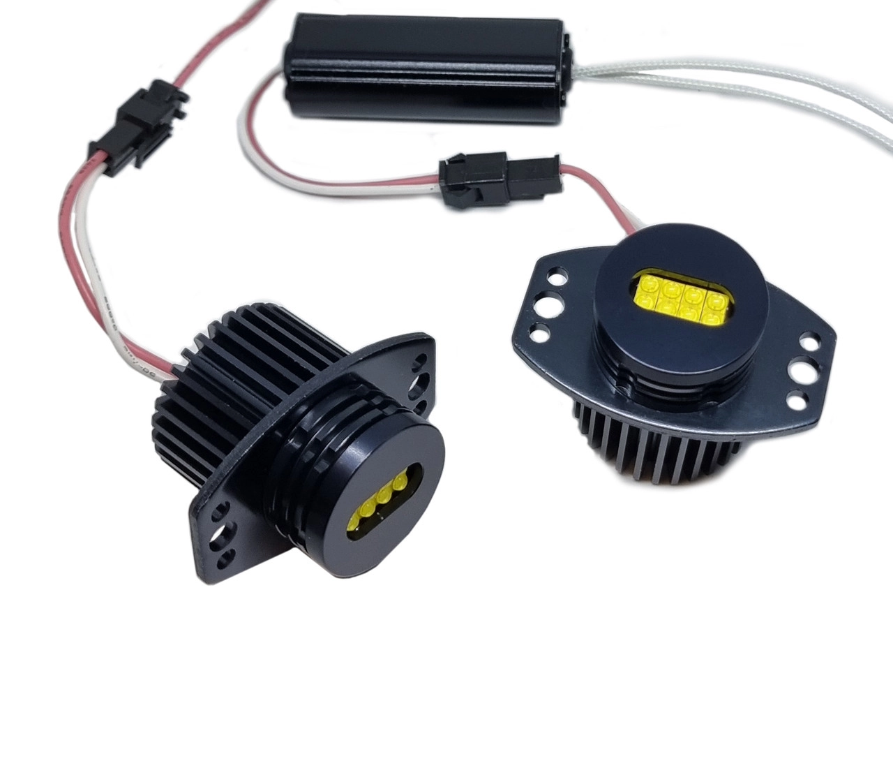 4058796957_led-markeri-dlya LED маркери для ангельських очей на BMW E90 E91 80W CREE 8 LED Білий - Зображення 1