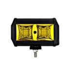 Светодиодная балка (дополнительная фара) 18 LED 54W Жовта 13 см