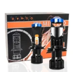 Міні лінза LED. Світлодіодні Міні лінзи H7 модель P5 12-24 V 6000 Lm дворежимна