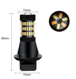Денні ходові вогні з функцією повороту 60smd 4014 Цоколь 3157 - Зображення 5