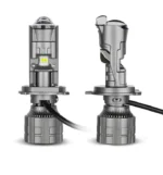 Комплект світлодіодних лінз H4 M01 48W 6000K 9600Lm - Зображення 5