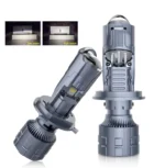 Комплект світлодіодних лінз H4 M01 48W 6000K 9600Lm - Зображення 2