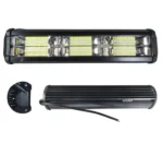 Світлодіодна балка, додаткова фара, led люстра прожектор 72 LED 120W 10000Lm 34см Білий