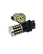 Світлодіодна лампа з цоколем 3157 Т25 P27/7W W3x16q 54SMD 3014 10-30V