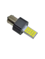 Світлодіодна лампа з цоколем BA15s P21W 1156 30 SMD 3030 Біла з обманкою - Зображення 2