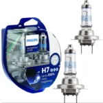 Галогенна автолампа PHILIPS H7 55W 12V RacingVision GT200 12972RGTS2 +200% комплект