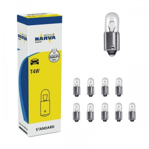 4289007051_avtomobilna-lama-narva Автомобільна лама NARVA T4W BA9S 12V 4W 17131 - Зображення 1