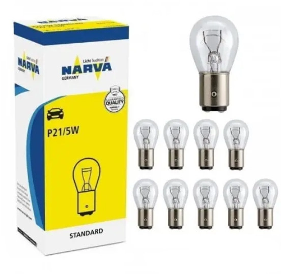 4289158967_galogenna-lampa-narva Галогенна лампа Narva P21/5W 12V BAY15d 17916 - Зображення 1