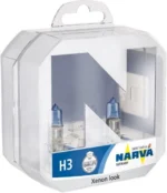 Галогенні лампи Narva H3 12V 55W Range Power White 48602 - Зображення 3