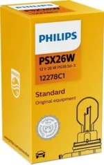 Галогенна автолампа PHILIPS PSX26W 12V 26W PG18.5D-3 12278C1 - Зображення 4