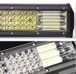 Світлодіодна балка, додаткова фара 120 LED 360W Комбінована 65,2см Біле світло - Зображення 3