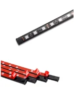 Світлодіодна стрічка RGB для салону, підсвічування ніг з пультом, RGB LED підсвічування салону 60 SMD від прикурювача - Зображення 4