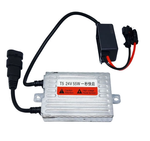 4315093661_blok-rozpalyuvannya-ksenonu Блок розпалювання ксенону Slim Т5 24V 55W із модулем обманки - Зображення 1