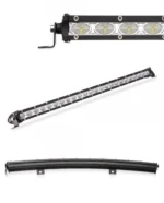 Світлодіодна вигнута балка, фара 24 LED 72W Cree Ближнє світло 665mm