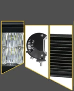 Світлодіодна балка, додаткова фара ближнього світла зі світлотіньовим кордоном 6LED 30W 96mm Білий - Зображення 3