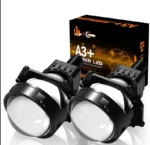 Комплект універсальних бі лед лінз 3 дюйми. Bi Led лінзи 3.00 H1 9005 9006 H4 H7 H11 LED 100W 30000Lm А3 - Зображення 6