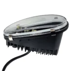 Led ПТФ протитуманні фари Daewoo Lanos Sens. ПТФ 5 лінз 50W з ДХО. Скло знімне. МЕТАЛ. Біле світло+ДХО - Зображення 2