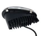 Led ПТФ протитуманні фари Daewoo Lanos Sens. ПТФ 5 лінз 50W з ДХО. Скло знімне. МЕТАЛ. Біле світло+ДХО - Зображення 5