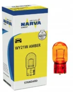 Галогенная лампа Narva WY21W 12V W3X16d Amber 17629