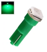 Світлодіодна лампа Т5 (W1,2W W2x2,6d) 1 SMD 5050 12V Зелена