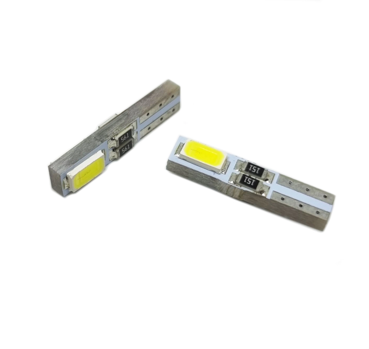 4384830303_svitlodiodna-lampa-t5 Світлодіодна лампа Т5 (W1,2W W2x2,6d) 2 SMD 5730 Біла - Зображення 1