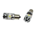 Світлодіодна лампа з цоколем 1156 BAU15s P21W 2SMD 3570 9-16V 24W 3000LM  Біла - Зображення 2