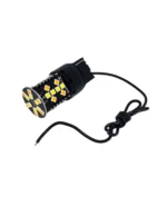 Світлодіодна лампа 7440 T20 W21W W3x16d 44SMD 3030 з обманкою Білий Жовтий