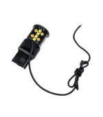 Світлодіодна лампа 7440 T20 W21W W3x16d 44SMD 3030 з обманкою Білий Жовтий - Зображення 3