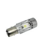 Світлодіодна лампа LED Motorcycle цоколь BA20d 12 SMD CSP 12V 20W 3200Lm для мотора мопеда скутера Біла - Зображення 2