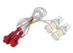 Світлодіодна лампа Т10 W5W 42SMD 3014 5W 12V Біла Жовта комплект - Зображення 5