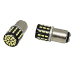 Світлодіодна лампа з цоколем 1157 (BAY15d P21/5W) 54 SMD 3014 12V Біла з драйвером - Зображення 4