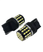 Світлодіодна лампа 7440 T20 W21W W3x16d 54 SMD 3014 10-24V із драйвером Біла