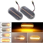 Світлодіодний динамічний бічний маркер повороту для AUDI А2 A3 A4 А8 B6 B7 C5 C6 ТТ