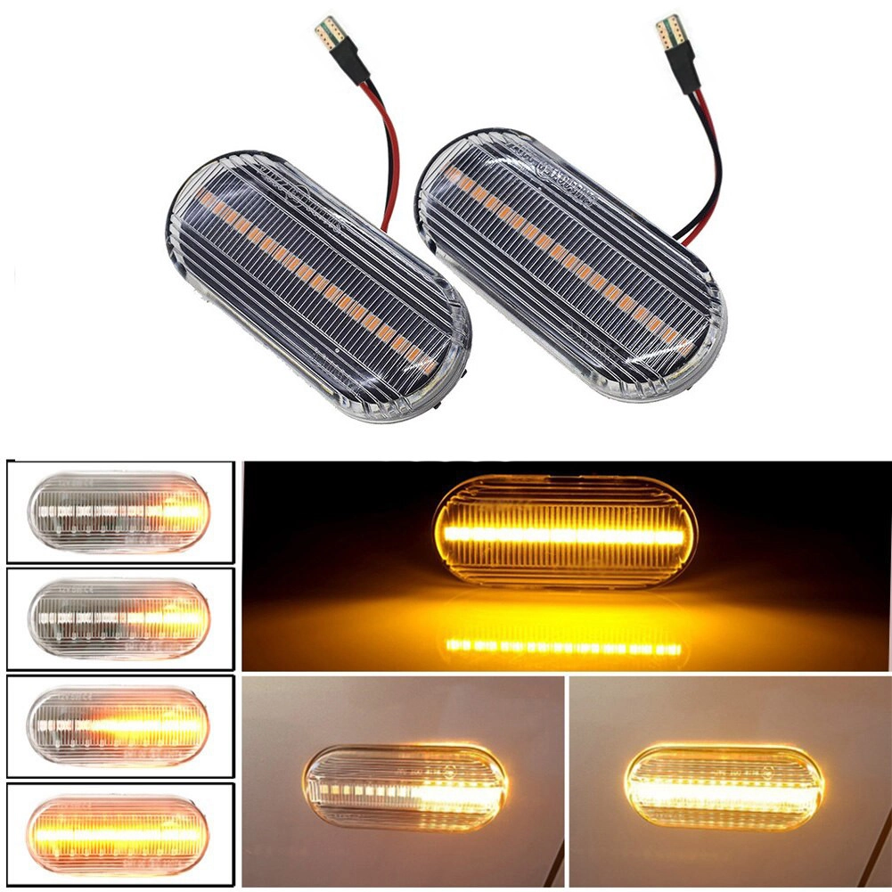 4527527840_svitlodiodnij-dinamichnij-bichnij Світлодіодний динамічний бічний маркер повороту для AUDI А2 A3 A4 А8 B6 B7 C5 C6 ТТ - Зображення 1