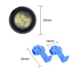 Орлине око Led 12V 6SMD 5050 650Lm ДХО, ліхтар заднього ходу, сигнальна лампа, підсвічування 30 mm БІЛИЙ - Зображення 3