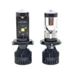 Комплект світлодіодних лінз з активним охолодженням Y10 BI-LED H4 mini 70W 16000Lm 6000К 9-16V - Зображення 7