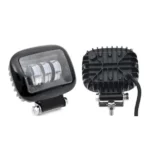 Світлодіодна двокольорова балка, додаткова фара 45W 3 лінзи метал Преміум Ближнє Біле/Жовте світло - Зображення 7