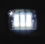 Світлодіодна двокольорова балка, додаткова фара 45W 3 лінзи метал Преміум Ближнє Біле/Жовте світло - Зображення 8