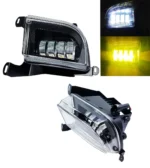 Протитуманні двоколірні фари Chevrolet Lacetti 40W ПТФ Led Лачетті штатні метал 96551094 / 96551093