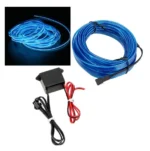 Світлодіодний гнучкий неон з інвертором (драйвером) 3 метри Синій