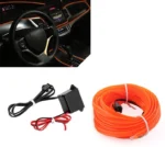 Світлодіодний гнучкий неон з інвертором (драйвером) 3 метра Помаранчевий